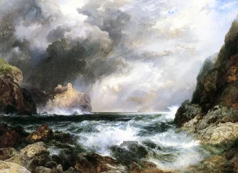 Zamek w Szkocji, 1910 r.